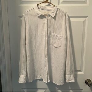 J.Crew Classic-Fit Soft-Crinkle Gauze Shirt